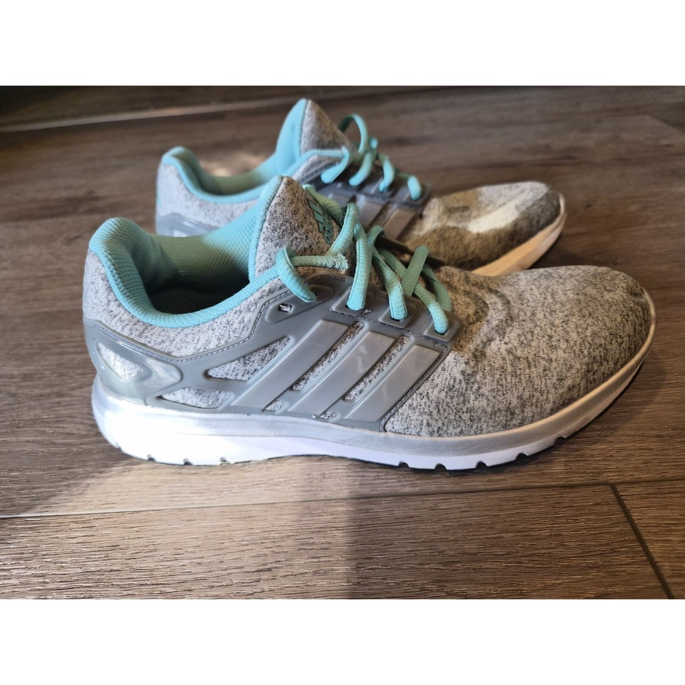 Adidas Energy Cloud V Sneakers Women's Size 8.5 Grey Blue Running Walking Shoes